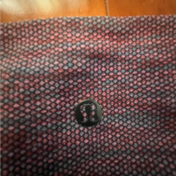 Lululemon Wunder Under Cropped Leggings Purple patterned space dye size 4 - Picture 7 of 8